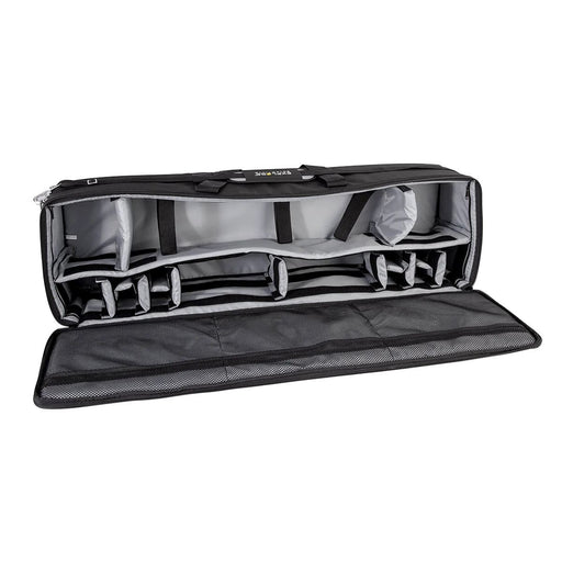 Inside Part of the Explore Scientific Soft-Sided Telescope Case