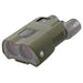 Kite Optics APC 42 ED Sage Green Silicon Binocular Jacket - K280833 - Angled Front View Showing Objective Lenses