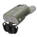 Kite Optics APC 42 ED Sage Green Silicon Binocular Jacket - K280833 - Angled Front View With Open Lens Covers