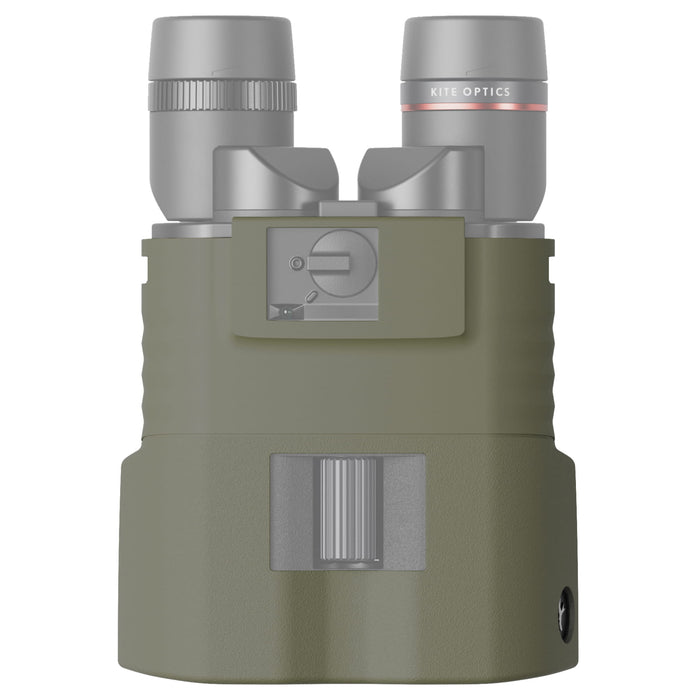 Kite Optics APC 42 ED Sage Green Silicon Binocular Jacket - K280833 - Rear View Showing Sage Green Silicone Jacket
