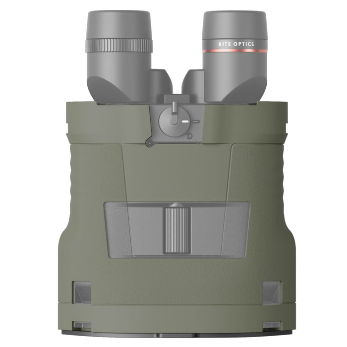 Kite Optics APC 50 Sage Green Silicon Binocular Jacket - K280116 - Rear View Showing Sage Green Silicon Jacket