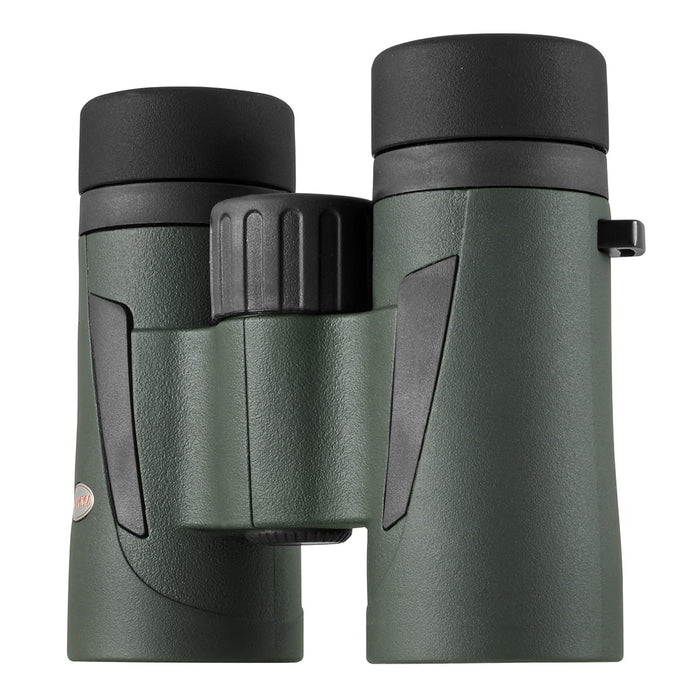 Kowa BD III-XD 8x32mm Binocular - Eyepieces and Focuser Right Angle View Profile