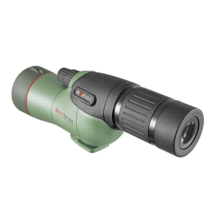 Kowa Optics TSN-55S Prominar 55mm Straight Spotting Scope Body Eyepiece Side Profile Left
