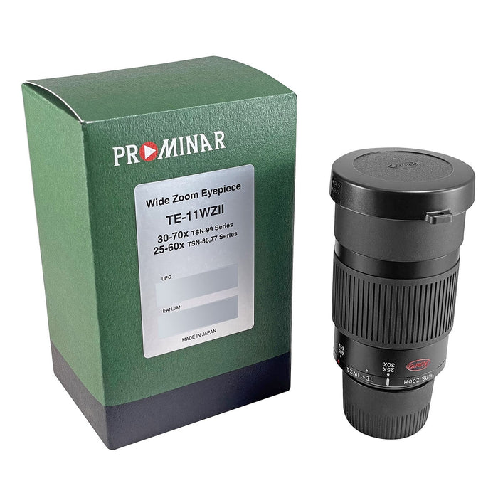 Kowa TE-11WZ II 25-60x / 30-70x Prominar Wide Angle Zoom Eyepiece with Box and Cap