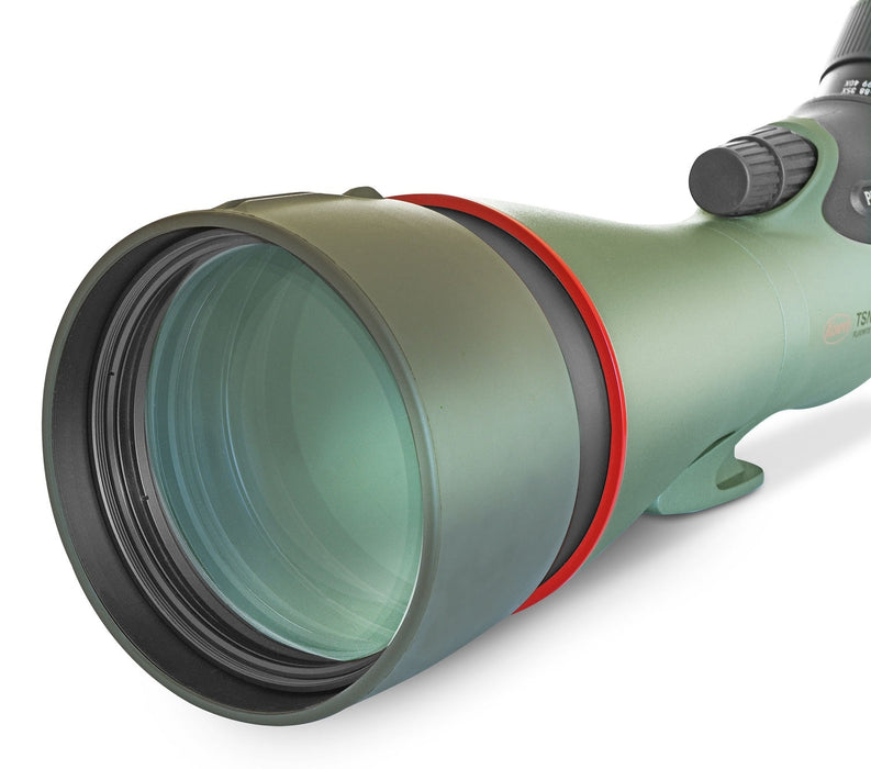 Kowa TP-105FT Protective Filter Attached to a Telescope