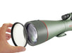 Kowa TP-105FT Protective Filter Attaching to a Telescope