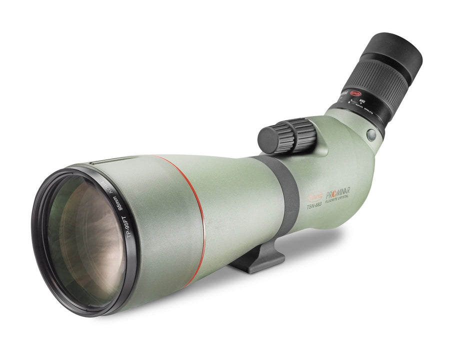 Kowa TP-95FT Protective Filter Attached to a Telescope