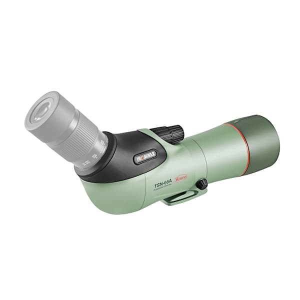 Kowa TSN-66A Prominar 66mm Angled Zoom Spotting Scope Body Right Side Profile of Body