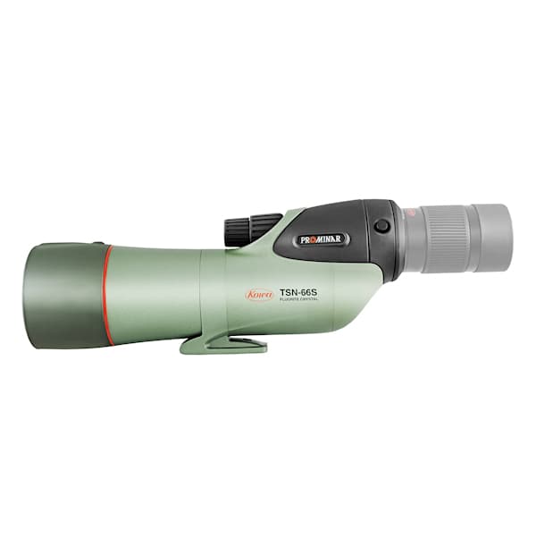 Kowa TSN-66S Prominar 66mm Straight Spotting Scope (Body Only) Left Side Profile of Body