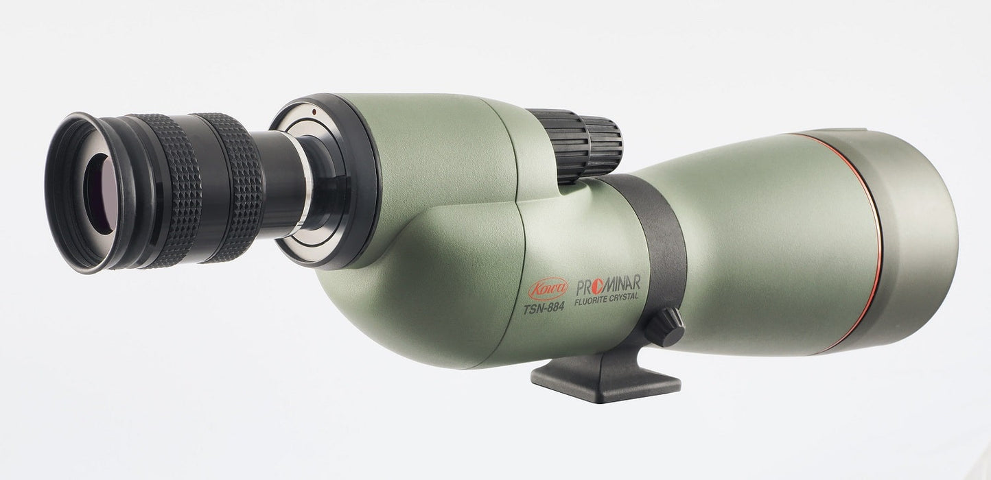 Kowa TSN-AS1.25G Astro Adapter for TSN-99/88/66 Series Attached to Telescope Side Profile Right
