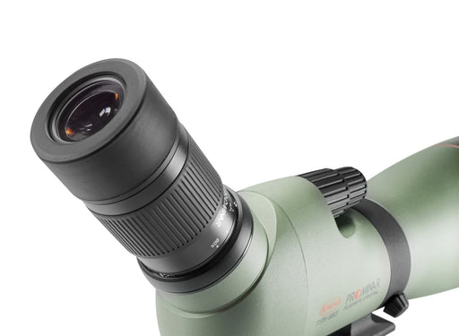 Kowa TSN-CV66 Eyepiece Protection Cap Attached to Spotting Scope Eyepiece