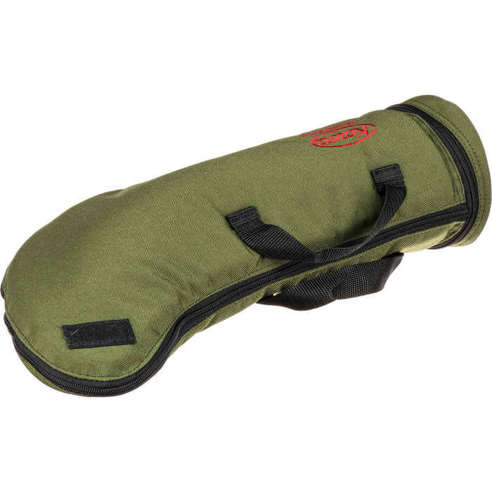 Kowa Water Resistant Cordura Nylon Carrying Case Body Top Zipper Profile