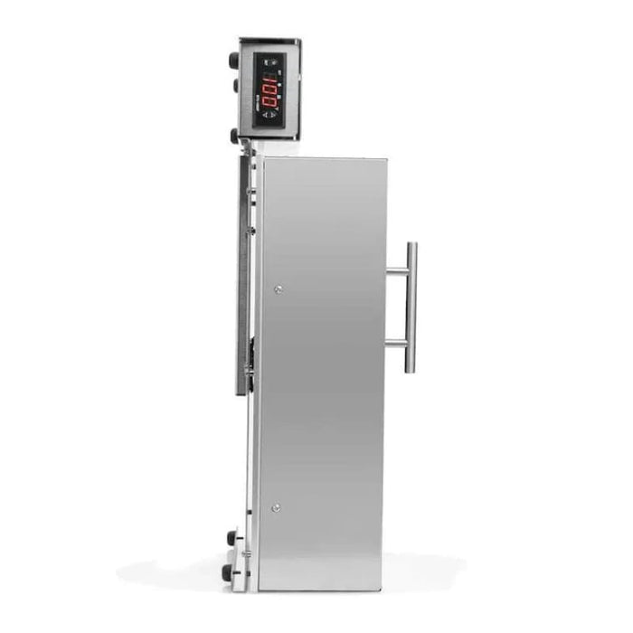 LW Scientific 20 Liter Wall-Mounted Lab Incubator - Left Side View Profile