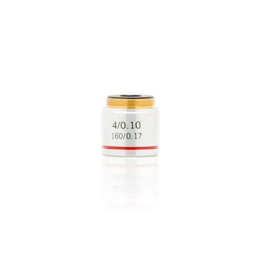 LW Scientific 4x DIN Achromatic Objective for Revelation III Microscope - Body Standing Up