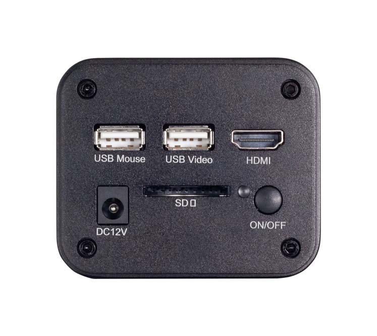 LW Scientific BioVID 4K 8MP Ultra HD Microscope Camera Ports