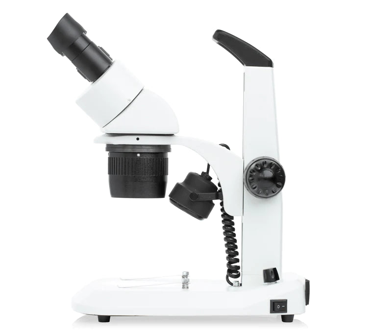 LW Scientific DM on Dual LED Stereoscope Right Side Profile of Body  