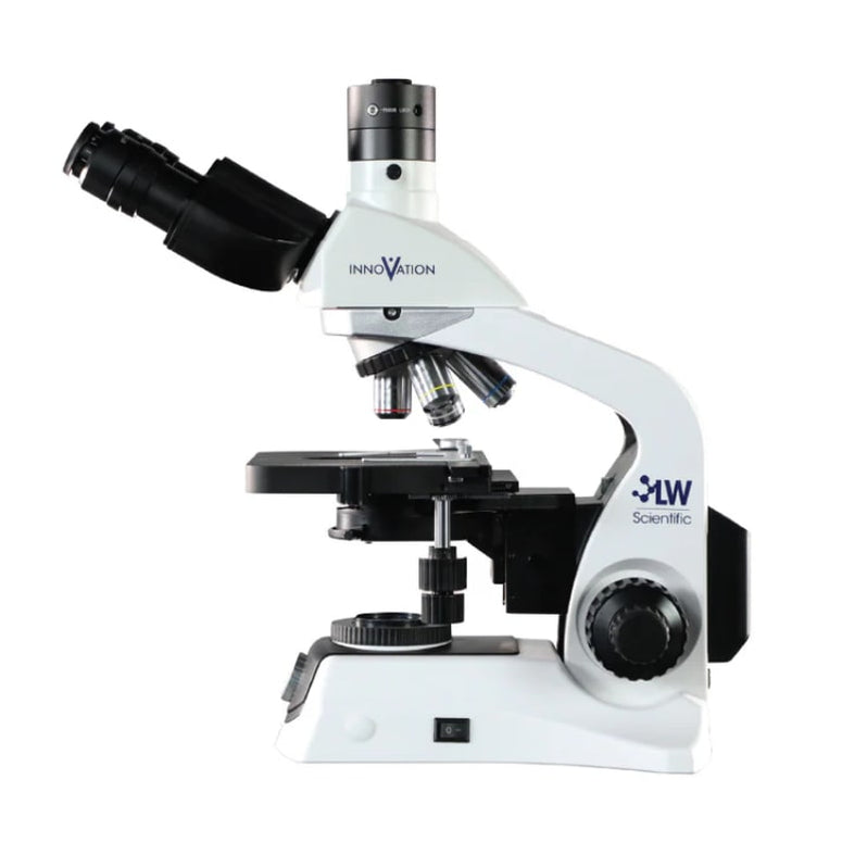 LW Scientific Innovation Biological Trinocular Microscope with 5 ...