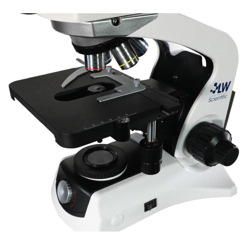 LW Scientific Innovation Biological Trinocular Microscope with 5 ...