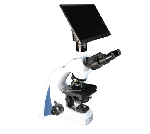 LW Scientific Innovation Trinocular Microscope with BioVID 1080+ Camera and 13" Monitor Body