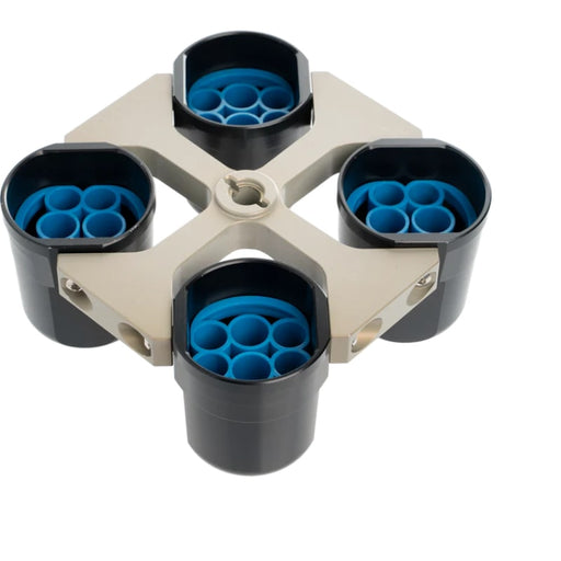 LW Scientific MX5 Centrifuge with Swing-Out Bucket Rotor & 24-Place Tube Inserts 