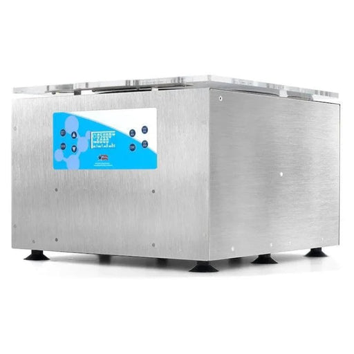 LW Scientific MX5 Centrifuge with Swing-Out Bucket Rotor & 8-Place 50ml Inserts - Front Angle View Profile