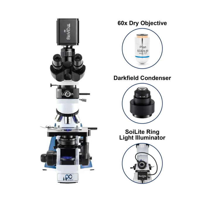 LW Scientific Power Package Epi-Fluorescence Microscope
