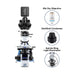 LW Scientific Power Package Epi-Fluorescence Microscope