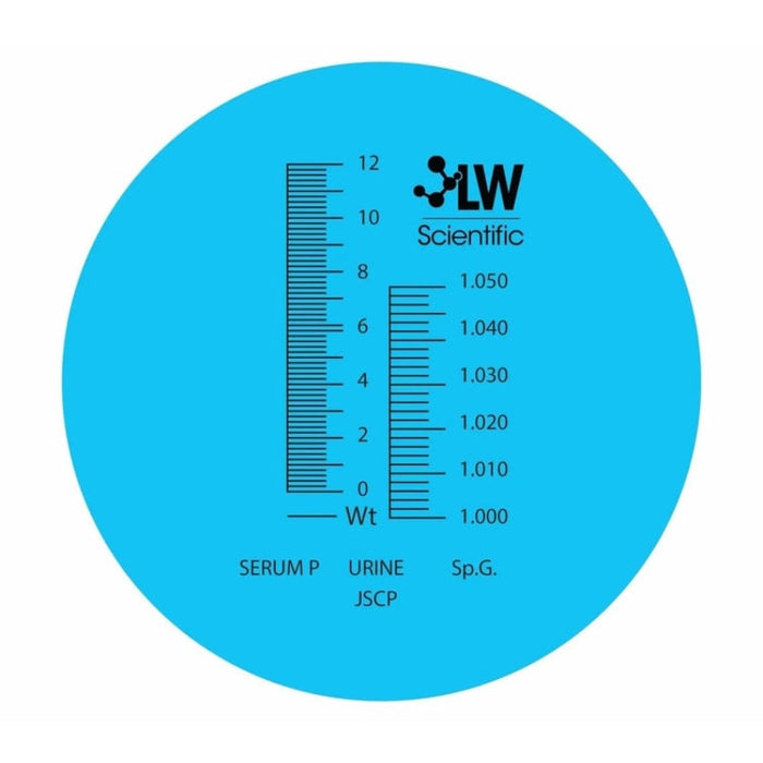 LW Scientific Protein / Specific Gravity Refractometer Scale