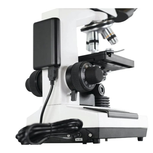 LW Scientific Revelation III DIN - 4 Objective Microscope - Rechargeable Battery