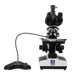 LW Scientific SoiLite Ring Light Illuminator - Desk Model Attached to Revelation III Front View
