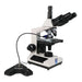 LW Scientific SoiLite Ring Light Illuminator - Desk Model Attached to Revelation III Side View