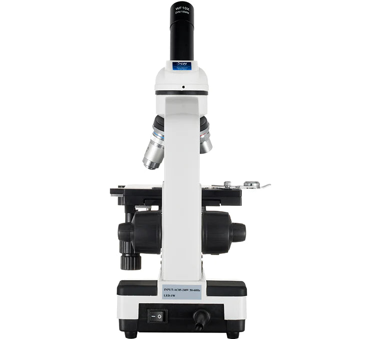 LW Scientific Student Pro LED Microscope Body Back Profile