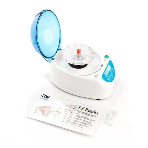 LW Scientific ZipCombo Centrifuge with 12-Place Microhematocrit Rotor with EZ Reader