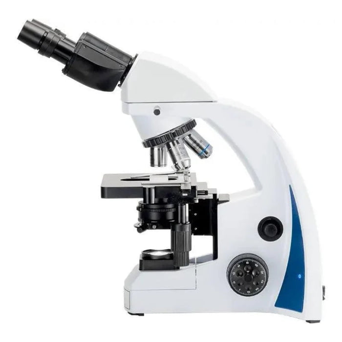 LW Scientific i4 Binocular Microscope with 4 Infinity Semi-Plan Objective - Body Side View Profile