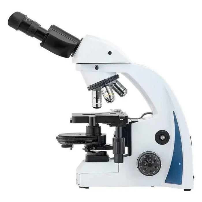LW Scientific i4 Semen Evaluation Binocular Microscope - Left Side View Profile
