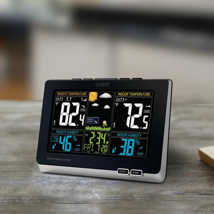 La Crosse Technology 308-1414MB Wireless Color Weather Station Indoors