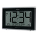 La Crosse Technology 513-05867- INT Jumbo Atomic Wall Clock with Indoor Temp and Humidity Body Side Profile Left