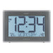 La Crosse Technology 513-21867 -INT Jumbo Atomic Wall Clock with Indoor Temp, Humidity and Backlight