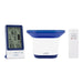 La Crosse Technology 724-1415BL-INT Digital Rain Gauge with Thermo-Hygro and Rain Sensor
