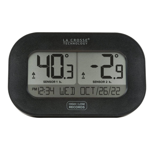 La Crosse Technology Dual Temperature Station with Magnetic Back