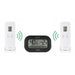 La Crosse Technology Dual Temperature Station with Magnetic Back Sensors