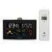 La Crosse Technology VA1-TH Wi-Fi Projection Alarm Clock with Outdoor Temp and Humidity Body and Thermo-Hygro Sensor