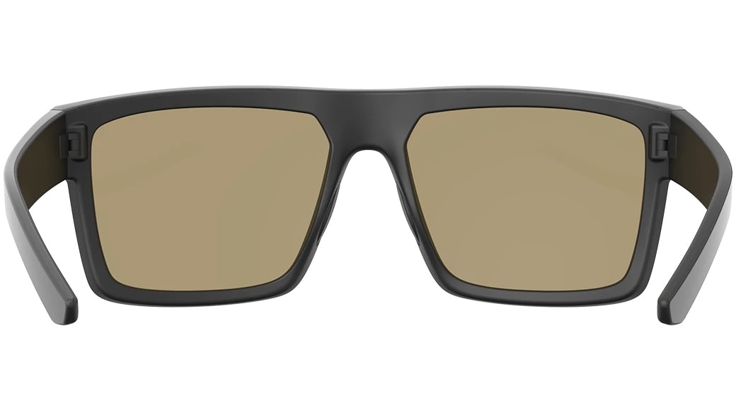 Leupold Becnara - Matte Black-Black, Orange Mirror Eyewear Body Back Profile