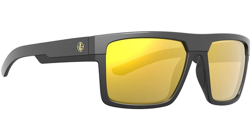 Leupold Becnara - Matte Black-Black, Orange Mirror Eyewear Body Side Profile Right