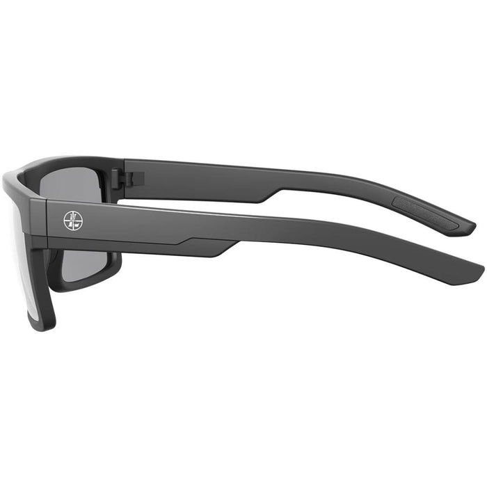 Leupold Becnara - Matte Black-Black, Shadow Gray Flash Eyewear Body Side Profile Left
