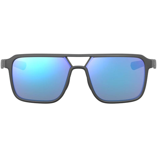 Leupold Bridger - Dark Gray, Blue Mirror Body Front Profile