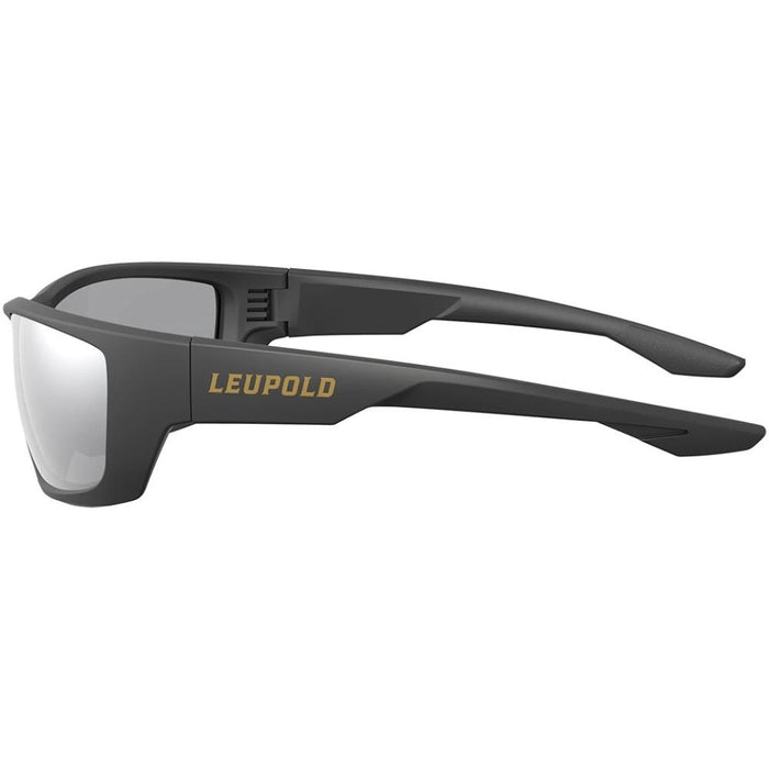 Leupold Cheyenne - Matte Black, Shadow Gray Flash Eyewear Body Side Profile Left