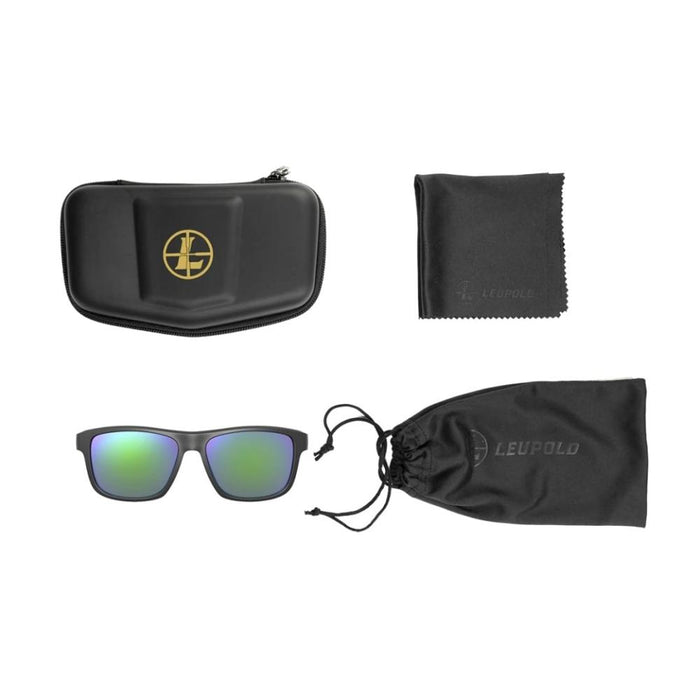 Leupold Katmai - Matte Black, Emerald Mirror Eyewear Included Accessories