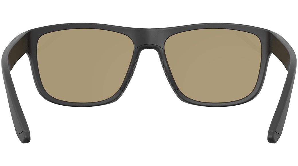 Leupold Katmai - Matte Black, Orange Mirror Eyewear Body Back Profile