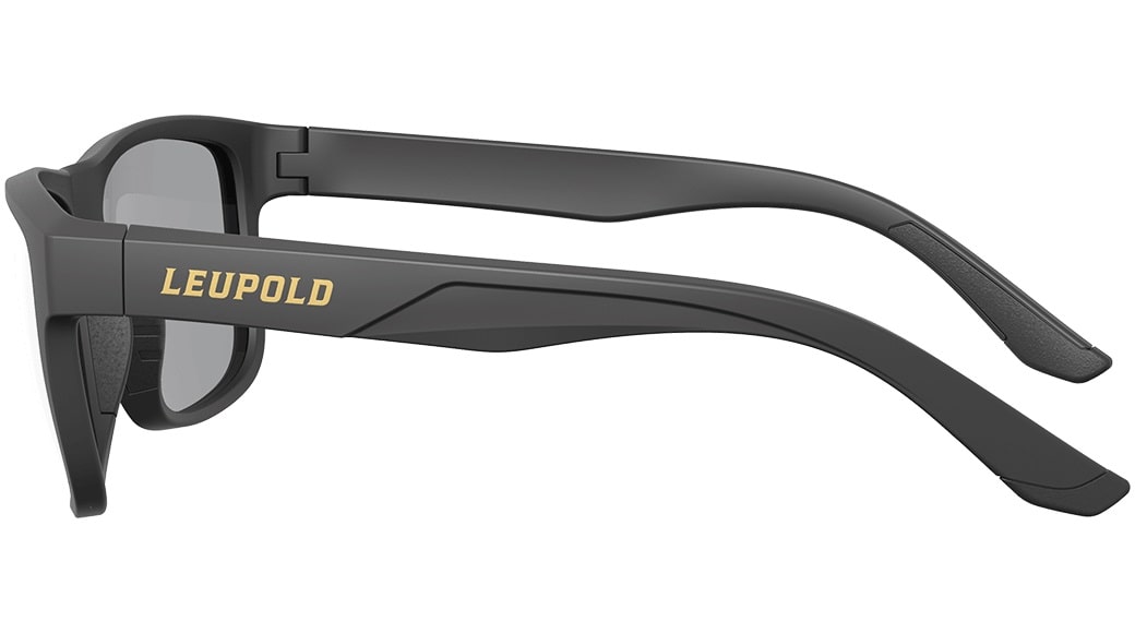 Leupold Katmai - Matte Black, Shadow Gray Eyewear Body Side Profile Left